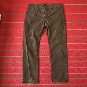 J Crew Brown Corduroy Pants